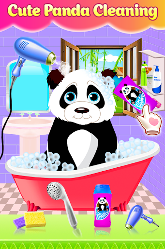 Android application Panda Pet Vet Daycare Games screenshort