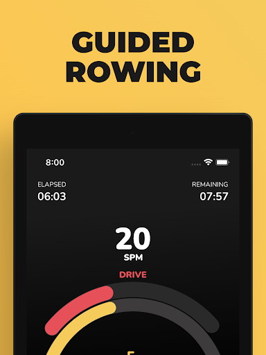 Screenshot of Start Rowing - Rowing Workouts