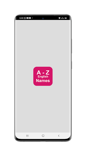 Android application English Names and Meanings screenshort