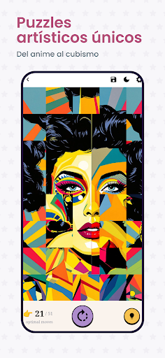 Mosaico: Puzzle de Arte Diario Screenshot 2