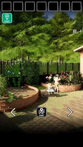 脱出ゲーム　猫様のからくりガーデンからの脱出 Screen 3
