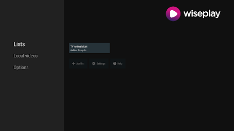 Wiseplay: Video player