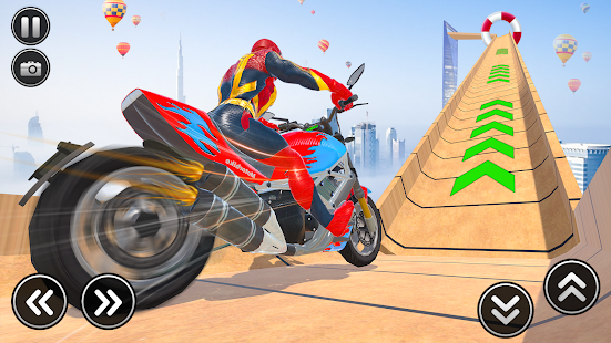 GT Mega Ramp Stunt Bike Games Screenshot