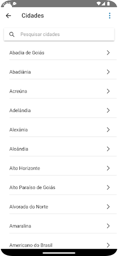 Quiz Estado de Goiás Screen 3