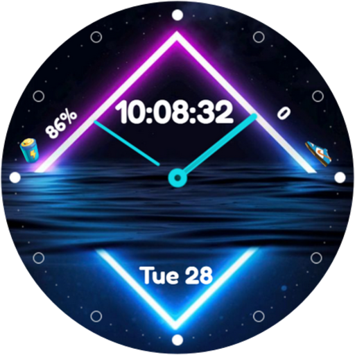 3D NeonArt - watch face Download on Windows