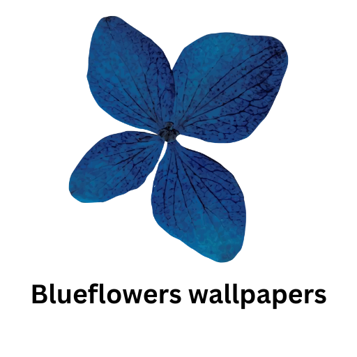 Blueflowers wallpaper logo