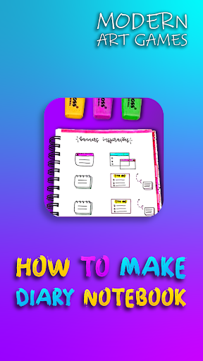 Android application How to make diary notebook screenshort