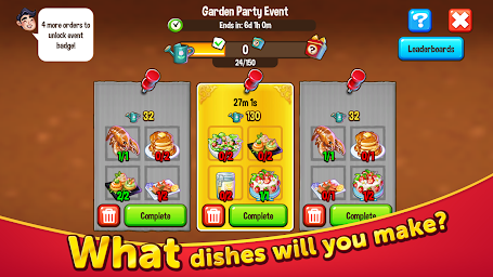 Food Street - Restaurant Game