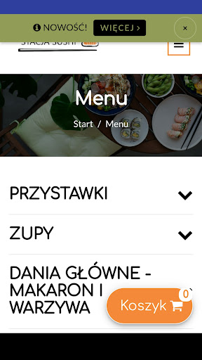 Stacja Sushi Banino Screen 2