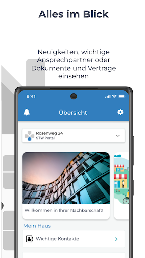 Stephanswerk Mieterportal ekran görüntüsü
