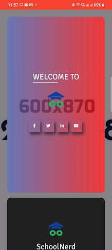 Android application SchoolNerd screenshort