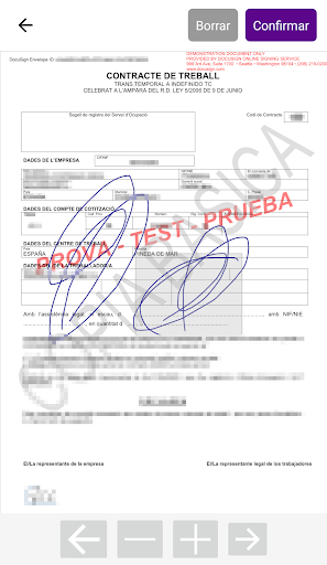 DocuGestiona BioSign Screen 3