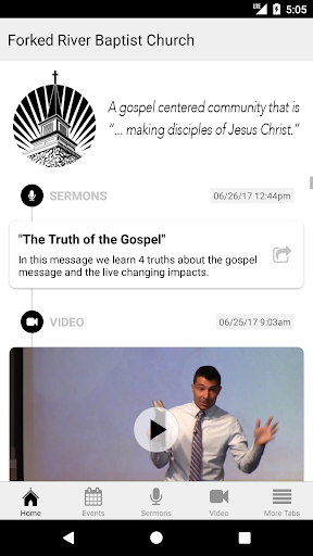 Forked River Baptist Church Screen 2