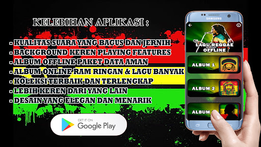 Android application 150+ Lagu Regae Lengkap Mp3 screenshort