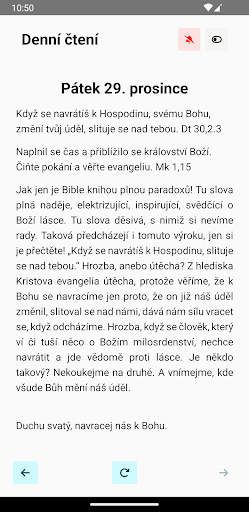 Denní čtení Screen 3