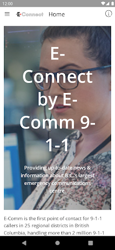 Android application E-Connect by E-Comm screenshort