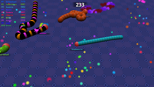 Super Slither Battle worms.io