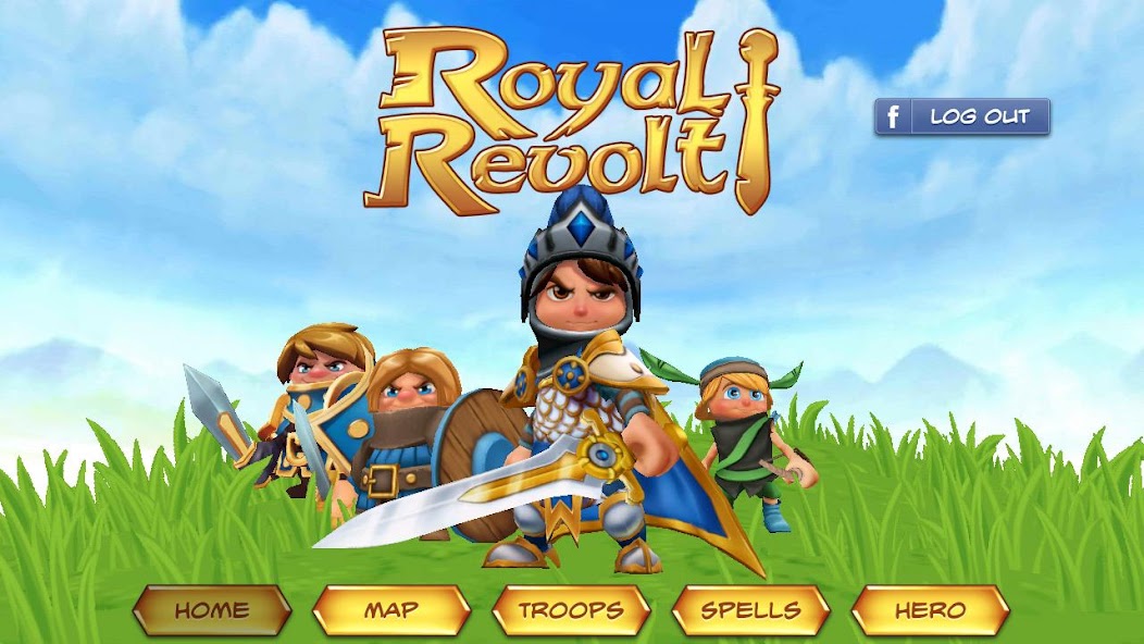 Royal Revolt! 1.6.1 APK + Mod (Unlimited money) untuk android