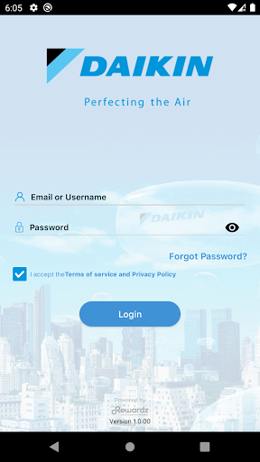 Daikin@Rewards Screen 2