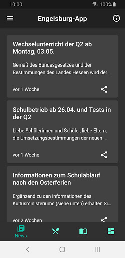 Android application Engelsburg-App screenshort