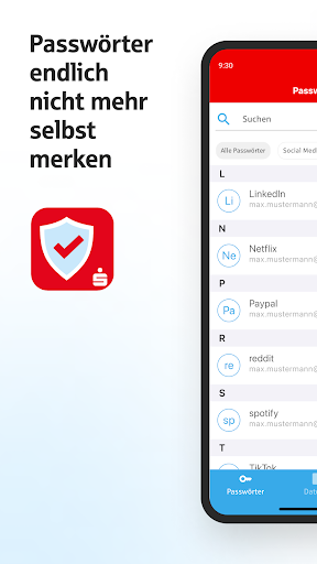 Android application S-Trust | Passwort-Manager screenshort