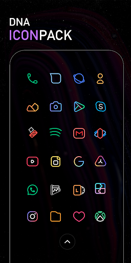 Android application Dna Iconpack screenshort