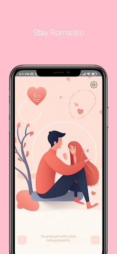 Android application Love Notes screenshort