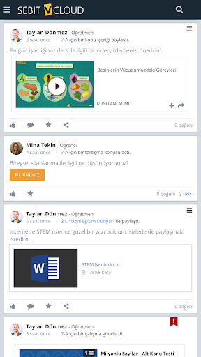 Android application Sebit VCloud screenshort
