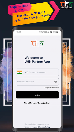 Android application UHN Partner screenshort