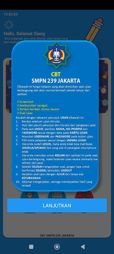CBT SMPN 239 JAKARTA Screen 3