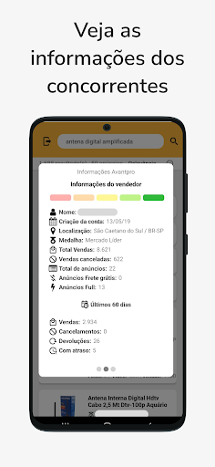 Android application Avantpro screenshort