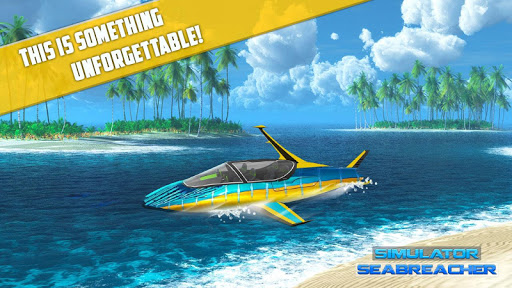 Android application Simulator Seabreacher screenshort