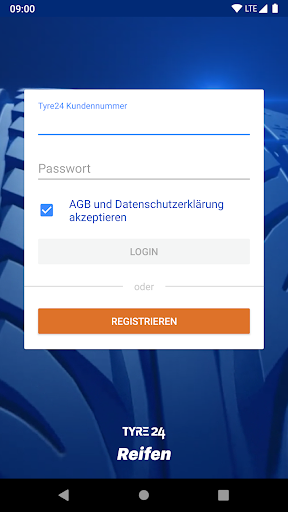 Android application Tyre24 Reifen screenshort