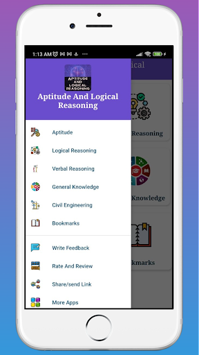 Android application Aptitude And Logical Reasoning screenshort