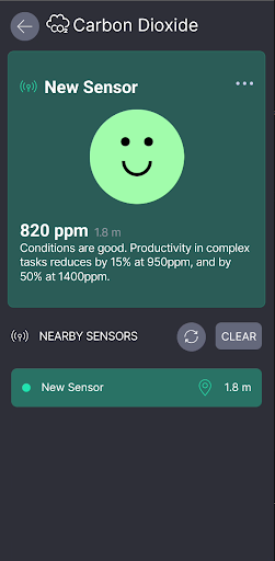 Android application LightFi Air screenshort