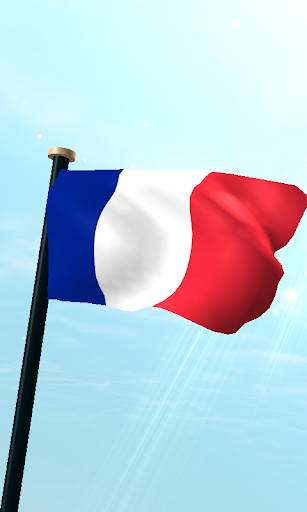 Android application Mayotte Flag 3D Live Wallpaper screenshort