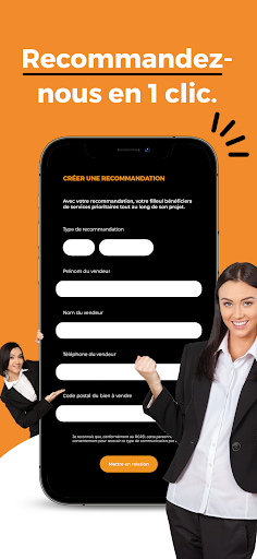 Android application ACBS PATRIMOINE screenshort