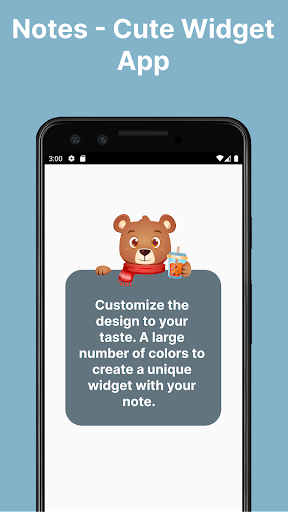 Android application Cute Notes Widget & To Do List screenshort