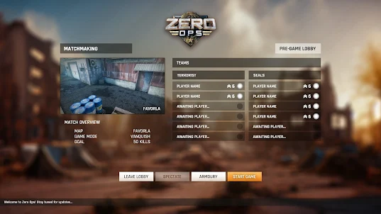Zero Ops -Tactical Shooter