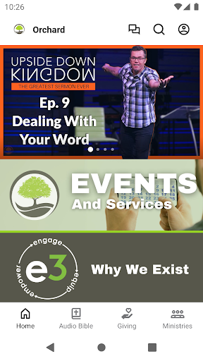 Android application Orchard Church - Murrieta screenshort