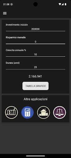 Anteprima dell'app