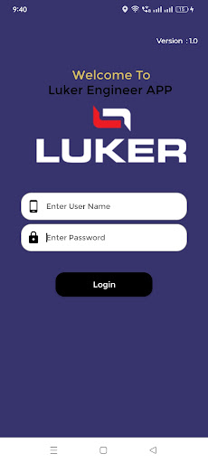 Android application LUKER FIELD ENGINEERS screenshort