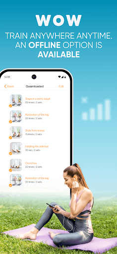 Screenshot of WOWBODY: Workouts for women