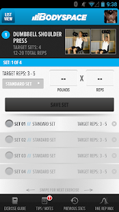 BodySpace - Social Fitness App Screenshot