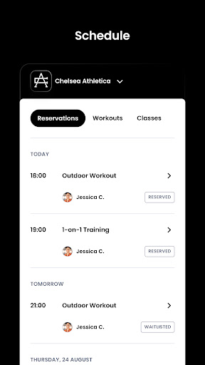 Chelsea Athletica Screen 3