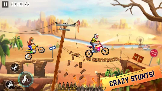 2D Bike Game -Bike Racing Game