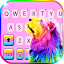 Colorful Lion Keyboard Backgro