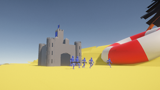 Android application Beach Battle screenshort