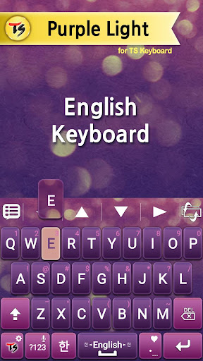 Purple Light for TS Keyboard Screen 2