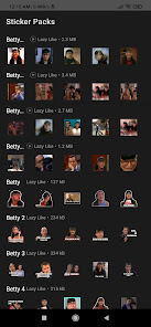 Captura 1 Stickers de Betty La Fea Anima android